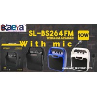OkaeYa SL-BS264 FM wireless speaker 10W with mic